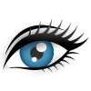 Eye color: blue